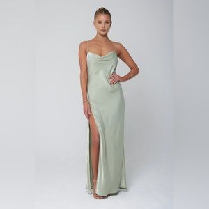 Resa River Slip in Sage